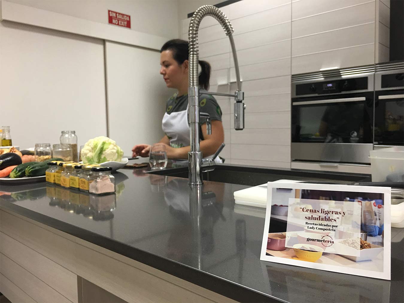 Lady Compostela es una chef especializada en cocina saludable