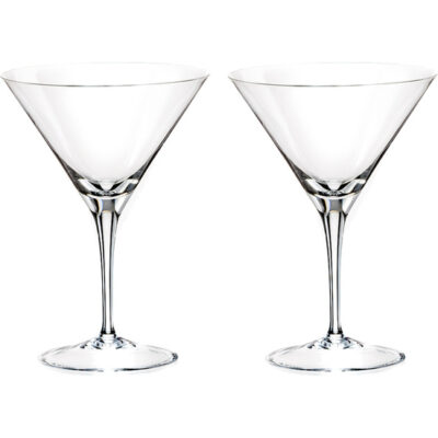 Elegante set de 2 copas para cóctel Fabricadas en cristal Capacidad de 35 cl
