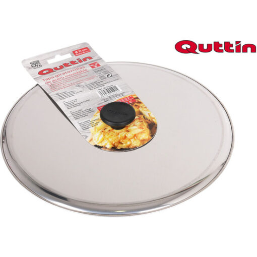 TAPA ACERO GIRA TORTILLAS 31CM QUTTIN