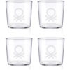 • Set 4 vasos de agua de cristal•Capacidad: 035cl•Fabricado en vidrio de alta calidad y con una base sólida que añade estabilidad y gran claridad. •Diseño de versatilidad para usar como escenario cotidiano y como utensilios de bar.•Apto para el lavavajillas.