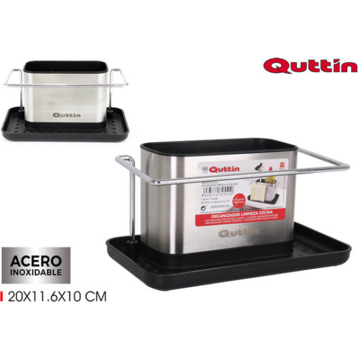 ORGANIZADOR LIMPIEZA COCINA INOX QUTTIN