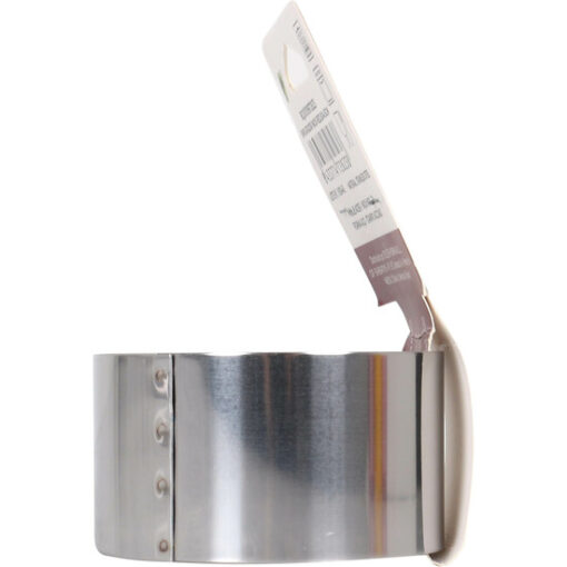 Emplatador Inox Redondo 8x4.5cm Quttin - Imagen 3