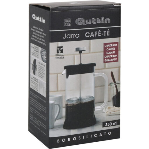 JARRA CAFETE BOROSS 350ML SQUARE QUTTIN - Imagen 6