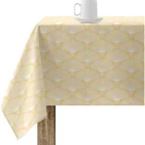 Mantel resinado antimanchas modelo 0120-213  Categoría: Nueva colección algodón  Calidad: Tejido 100% algodón resinado antimanchas (tacto plastificado).  Mantel confeccionado antimanchas