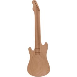 CUCHARA DE MADERA PARA ENSALADA GUITARRA ELÉCTRICA 28 CM
