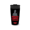 TAZA VIAJE COFFE AND CONTEMPLATION STRANGER THINGS  Stainless steel. Capacity: 425ml.