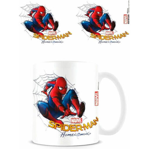 TAZA SPIDERMAN HOME COMING MARVEL  Ceramica. Capacidad: 315ml.