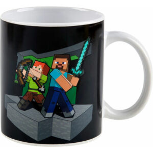 TAZA MINECRAFT HEAT CHANGING 325ML  Ceramica. Capacidad: 325ml. Tamaño: 10