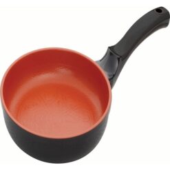 • Sartén de color negro y teja.  • Composición: Aluminio fundido con recubrimiento cerámico• Ideal para cocina sana y libre de aceites.• Aluminio fundido: rápida distribución del calor. • Retiene el calor.• Ahorro de energía.• Mango ergonómico para un fácil manejo.• MEDIDAS: Ø26  cm. (x5