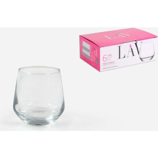 SET 6 VASOS CHUPITO 95cc LAL