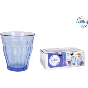 SET 6 VASOS 22cl MARINE  PICARDIE