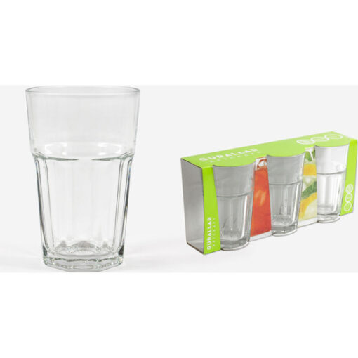 Set 3 Vasos Refresco 360cc Aras - Imagen 2