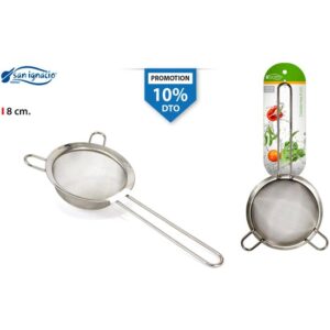 COLADOR ACERO INOX. 8CM SAN IGNACIO