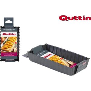 MOLDE HORNO ONDULADO RECTANGULAR QUTTIN