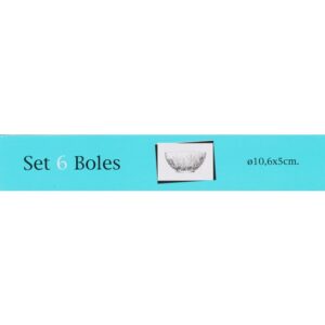 <p>SET 6 BOLS 10.6CM BAROCO</p>