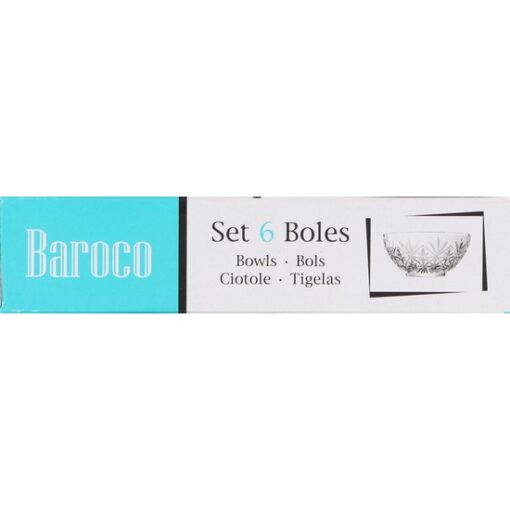 SET 6 BOLS 10.6CM BAROCO - Imagen 3