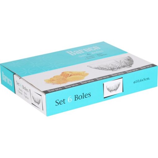 SET 6 BOLS 10.6CM BAROCO - Imagen 6