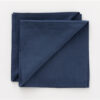 Pack 2 unidades servilletas Lino 100% Night Blue  Categoría: 100% Lino liso  Calidad: Tejido 100% Lino. 195 grs.  Pack de servilletas con hilos naturales de lino orgánico. Un producto exclusivo