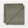 Pack 2 unidades servilletas Lino 100% Army Green  Categoría: 100% Lino liso  Calidad: Tejido 100% Lino. 195 grs.  Pack de servilletas con hilos naturales de lino orgánico. Un producto exclusivo