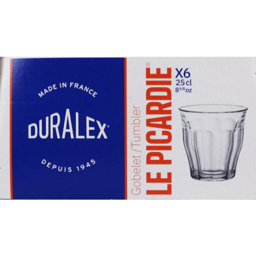 Set 6 Vasos Transparente 25cl Picardie - Imagen 3