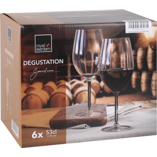 SET 6 COPAS VINO 53CL DEGUSTATION - Imagen 6