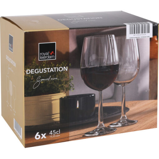 EK SET 6 COPAS VINO 45CL DEGUSTATION - Imagen 6