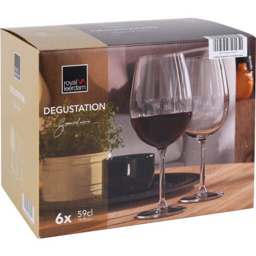 Ek Set 6 Copas Vino 59cl Degustation - Imagen 6