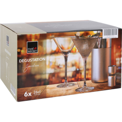 SET 6 COPAS COCTEL 26CL DEGUSTATION - Imagen 6