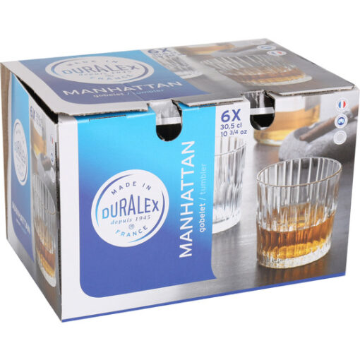 Set 6 Vasos Transparente 30.5cl Manhattan - Imagen 7