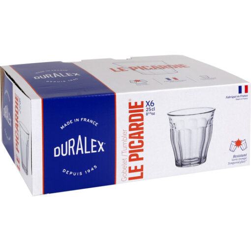 Set 6 Vasos Transparente 25cl Picardie - Imagen 6