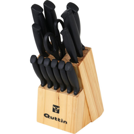 SET 14 PCS TACOMA + CUCHILLOS NEGRO - Imagen 4