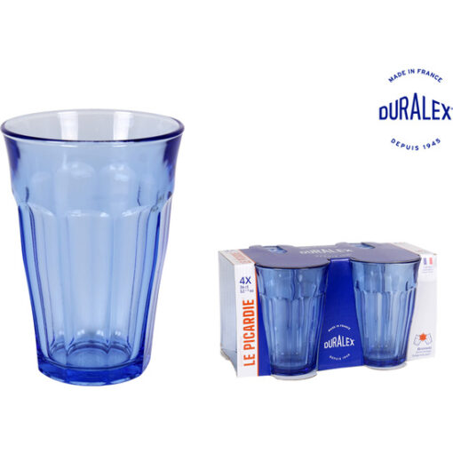 (EK) SET 4 VASOS MARINE 360cc "PICARDIE"