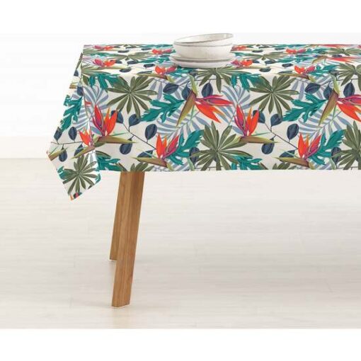 Mantel resinado antimanchas 0120-388. Mantel confeccionado con tecnología antimanchas