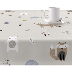 cuenta con dos capas de resina y una de teflón que le proporciona un tacto suave y no plastificado. Aunque incorpora propiedades impermeables