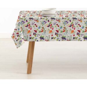 Mantel resinado antimanchas 0120-347. Mantel confeccionado con tecnología antimanchas