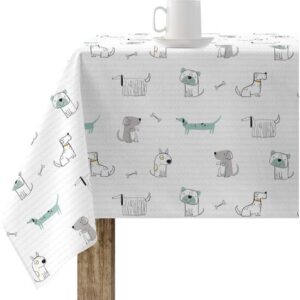 Mantel antimanchas 100% algodón Huali. Mantel confeccionado con tecnología antimanchas