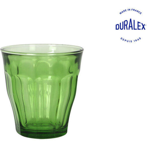 SET 6 VASOS 25cl VERDES "PICARDIE"