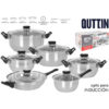 BATERIA COCINA 12pc ACERO INDUCCION "GENOVA"