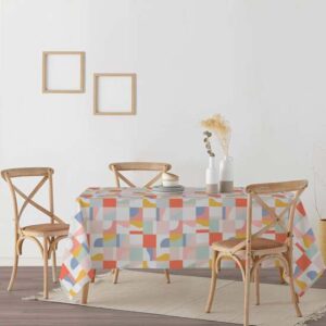 mantiene una flexibilidad que evita que se vuelva completamente rígido. Este mantel es 100% algodón orgánico