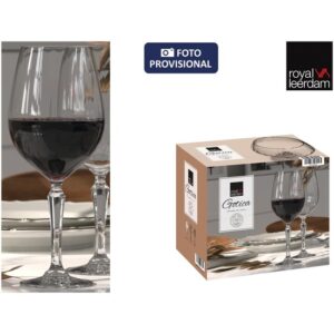 P24 SET 6 COPAS VINO 60cl "GOTICA"