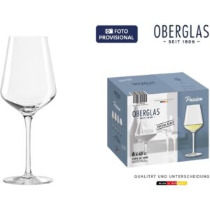 SET 6 COPAS VINO OBERGLAS 40cl "PASSION"