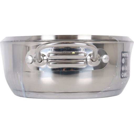 CACEROLA+TAPA ACERO IND 20CM/0,8MM/2,5L QUTTIN HOTEL - Imagen 3