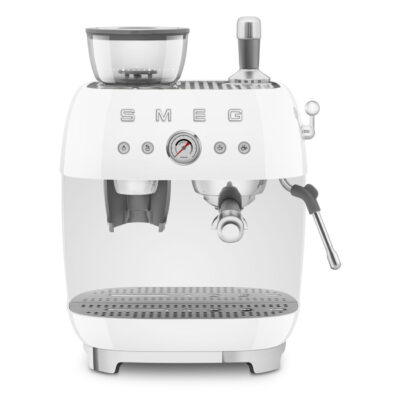 Cafetera Espresso Manual Blanco Smeg