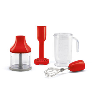 Set Accesorios Batidora de Mano – Roja Smeg