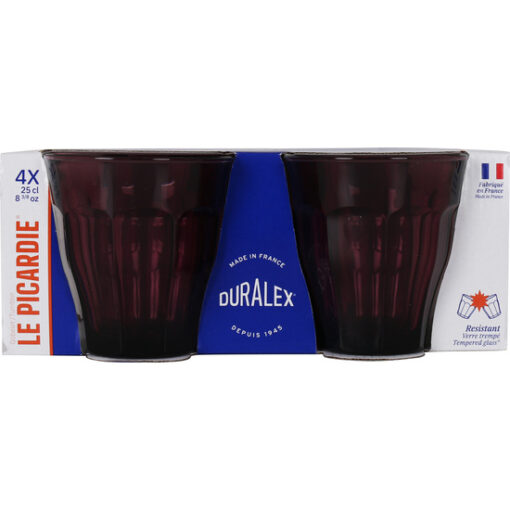 Set 4 Vasos 25cl Morado/cranberry Picar - Imagen 2