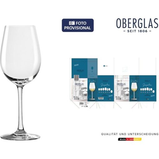 SET 6 COPAS VINO OBERGLAS 39cl "SENSATION"