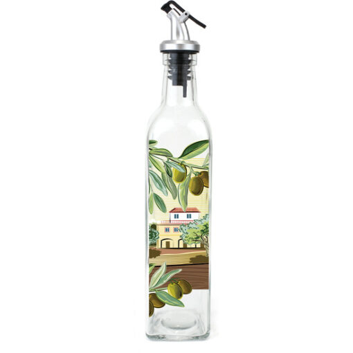 ACEITERA VIDRIO 500ML CON TAPÓN - Imagen 4