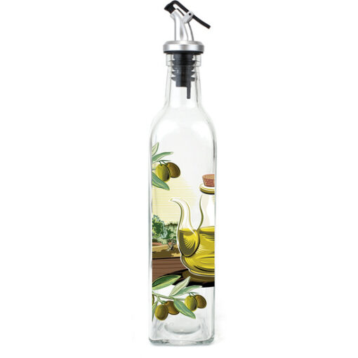 ACEITERA VIDRIO 500ML CON TAPÓN - Imagen 5