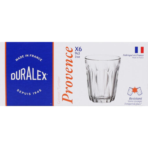 Set 6 Vasos Transparente 9cl Provence - Imagen 2