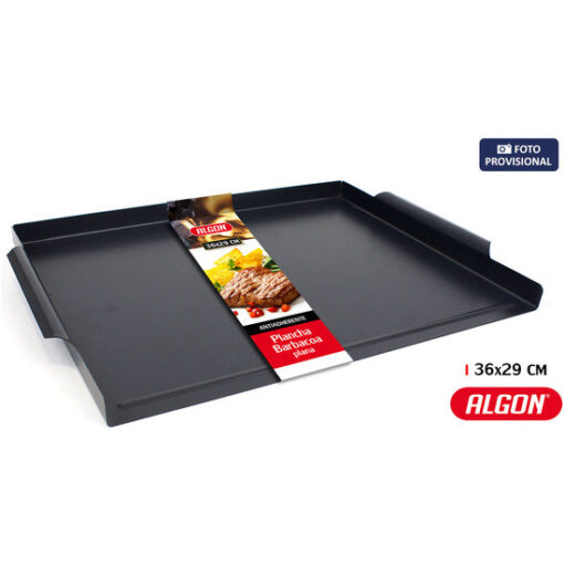 PLANCHA BARBACOA PLANA 36X29CM ALGON